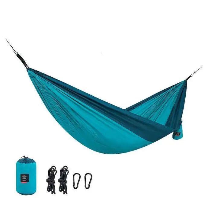 Гамак Naturehike 340T polyester 2022 NH21DC011 двомісний Блакитний - фото 4