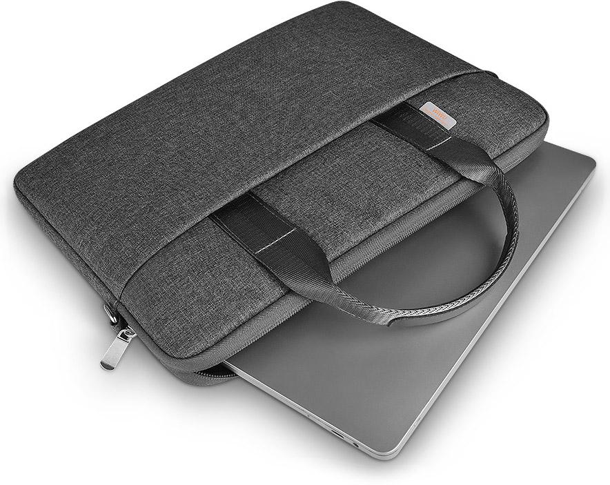 Cумка для ноутбука WiWU Minimalist Laptop Bag 16" Black - фото 3