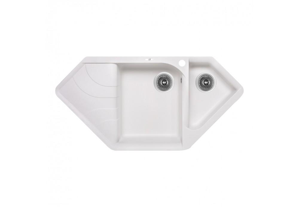 Кухонна мийка Lidz 1000x500/225 WHI-01 (LIDZWHI011000500225)