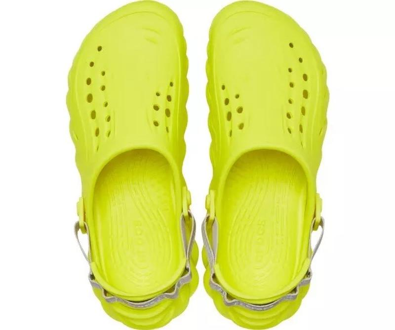 Сабо жіночі Crocs Echo Reflective Backstrap Acidity Жовтий (27243)