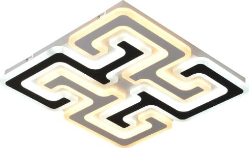 Люстра светодиодная Sirius LI8536/500 WH BK 192 W акриловая (000035228)