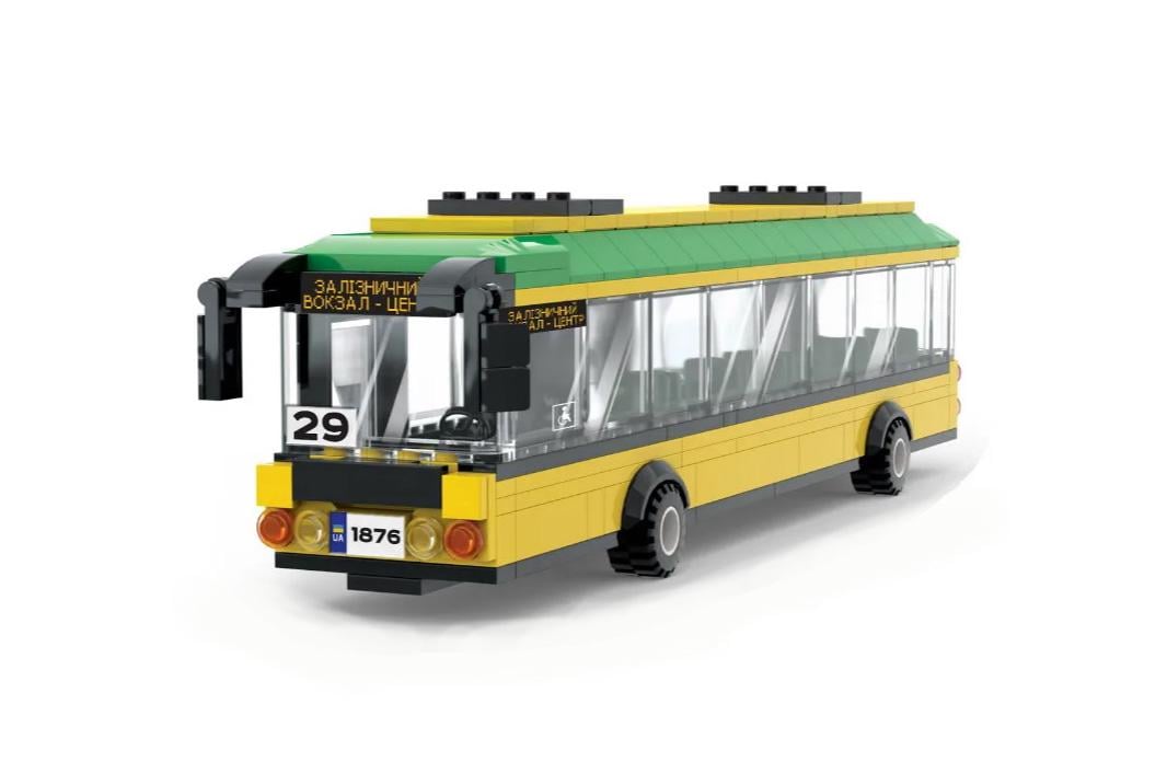 Конструктор iBlock PL-921-377 Автобус 254 деталі