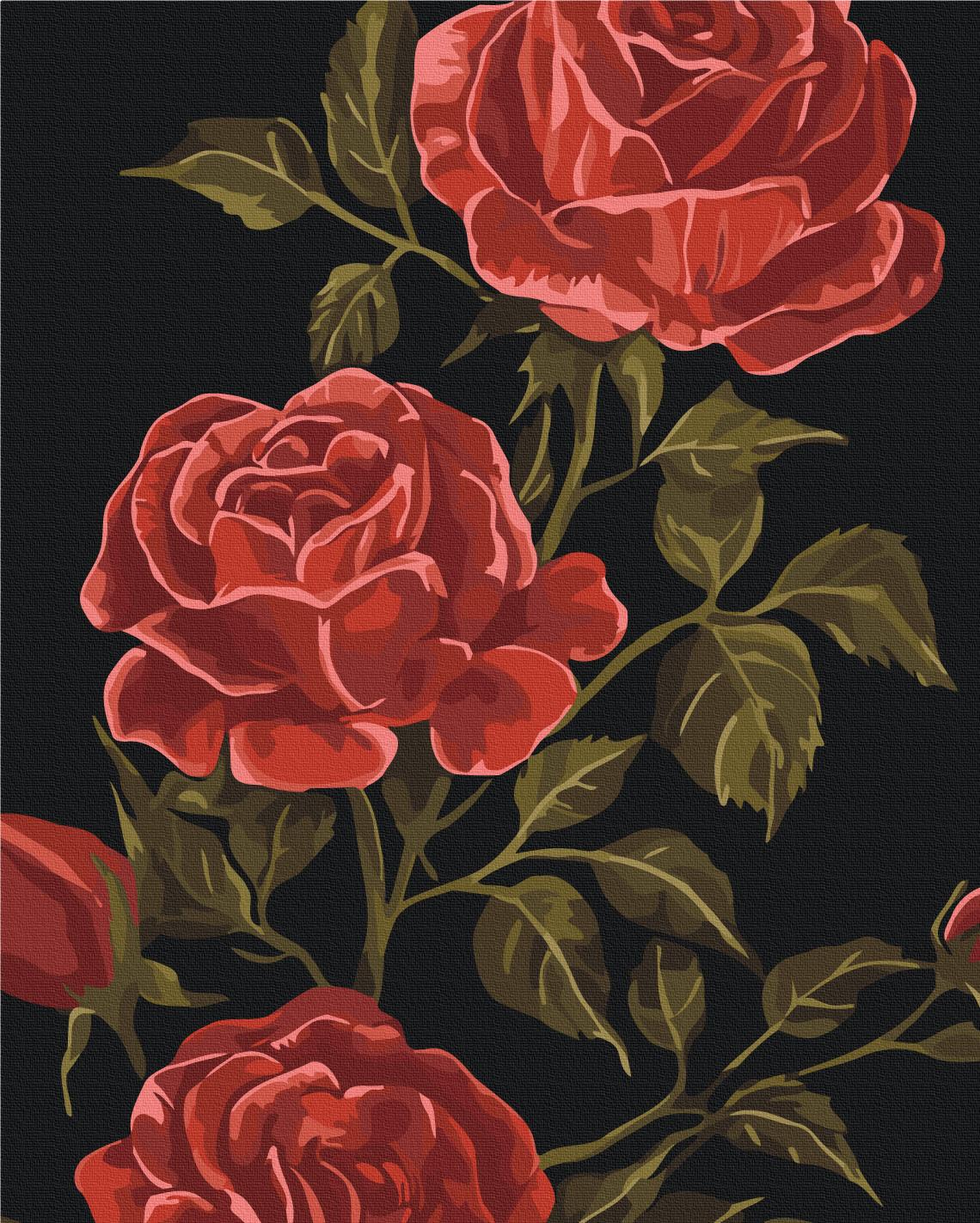 Картина по номерам Brushme Цвет любви 40x50 см (BS54304)