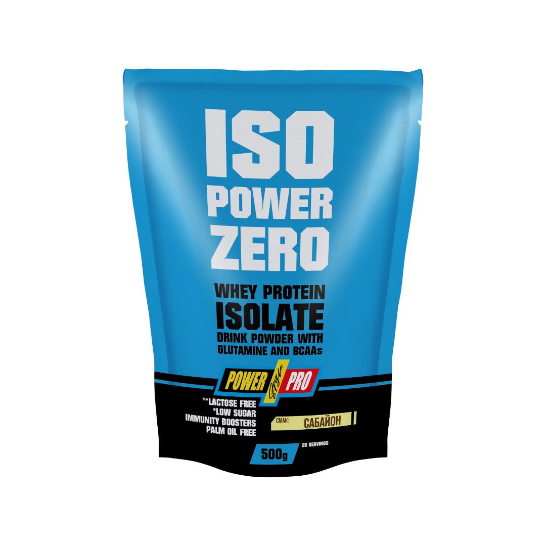 Протеин Power Pro Iso Power Zero 500 г Сабайон