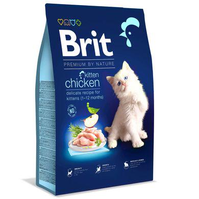 Сухой корм для котят Brit Premium by Nature Cat Kitten 8 кг Курица