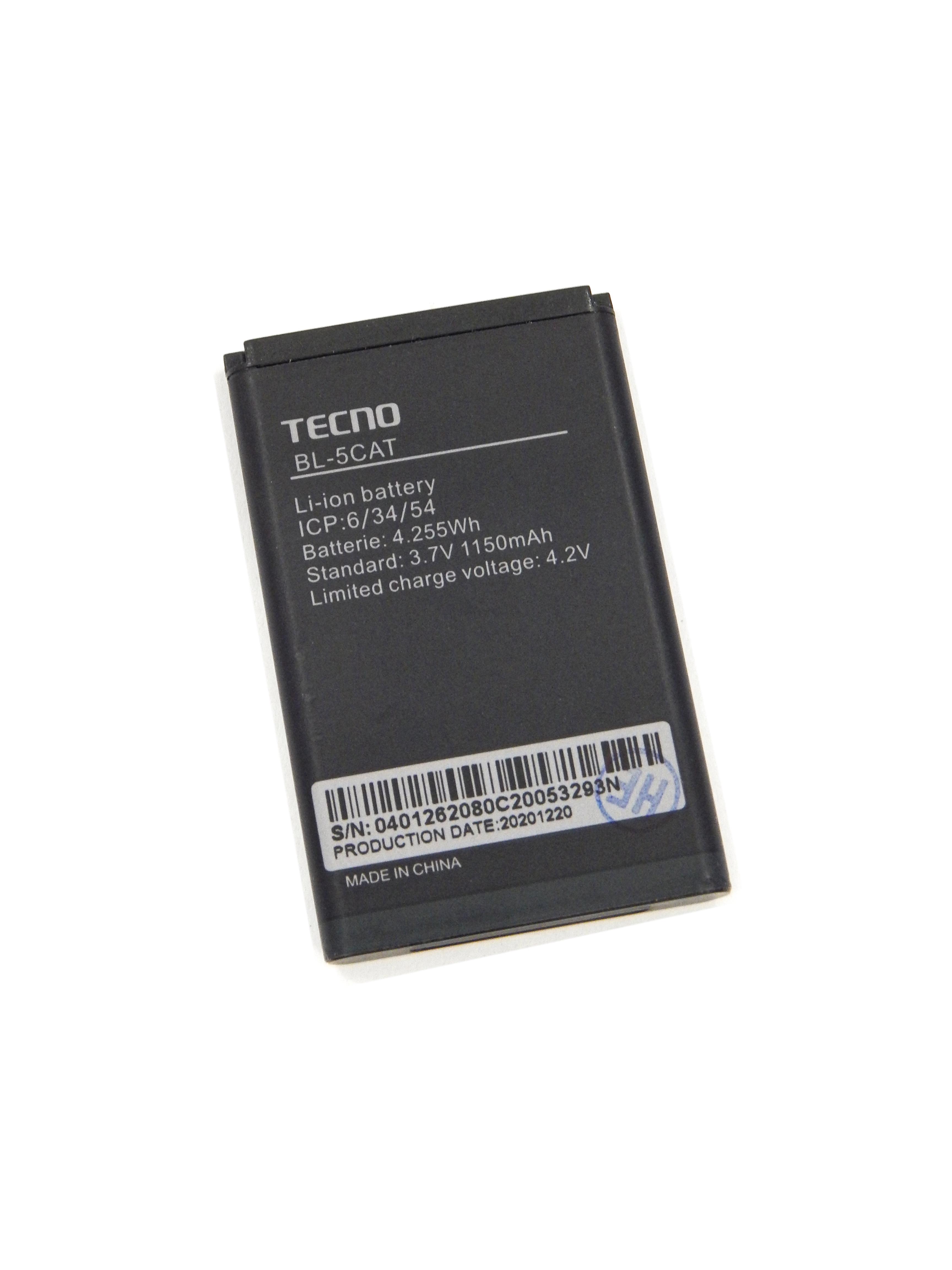 Акумулятор для Tecno T301/Tecno T302/BL-5CAT 1150 mAh (11778921)
