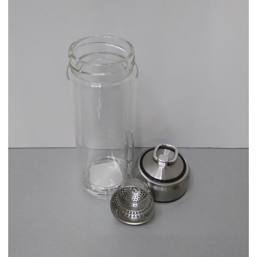 Термос S&T 8013-3 с двойной стенкой стеклянный 320 мл (1496225940) - фото 3 Термос S&T 8013-3 с двойной стенкой стеклянный 320 мл (1496225940) - фото 3