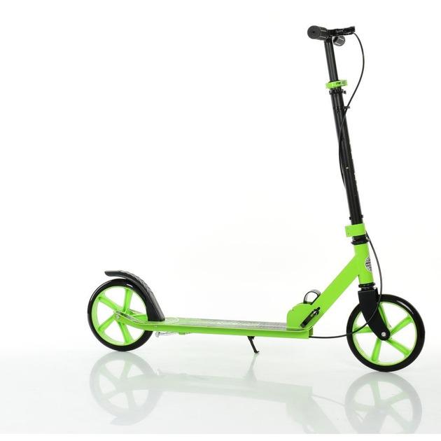 Самокат iTrike двухколесный с ручным тормозом Зеленый (SR 2-051-GR1)