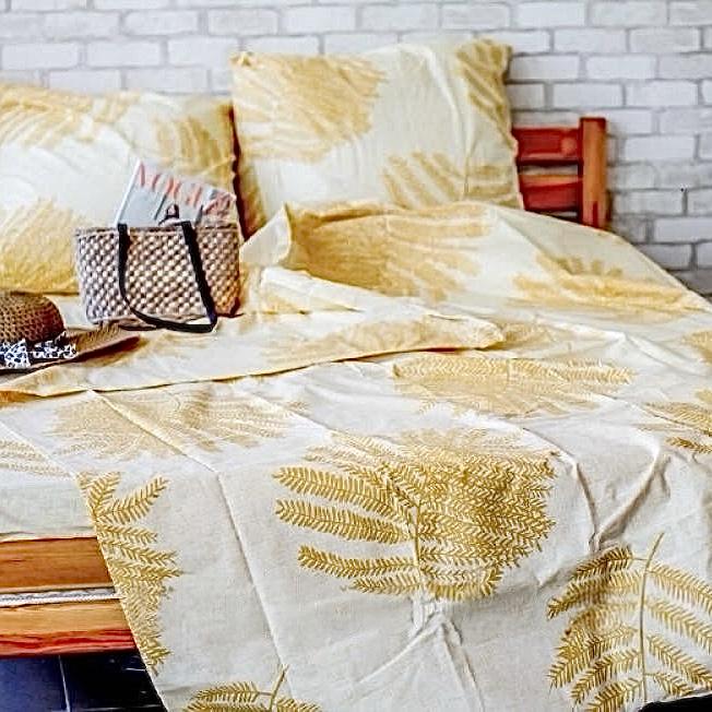 Комплект постельного белья Vital Textile Голд Люкс бязь двуспальный 180х220 см (BL2-505)