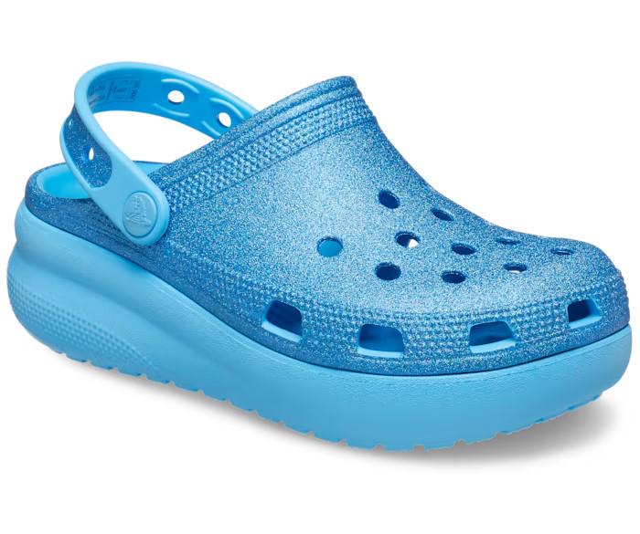 Сабо с блестками Crocs Cutie Crush Glitter р. C12/EUR 29-30 Oxygen (10220219) - фото 4