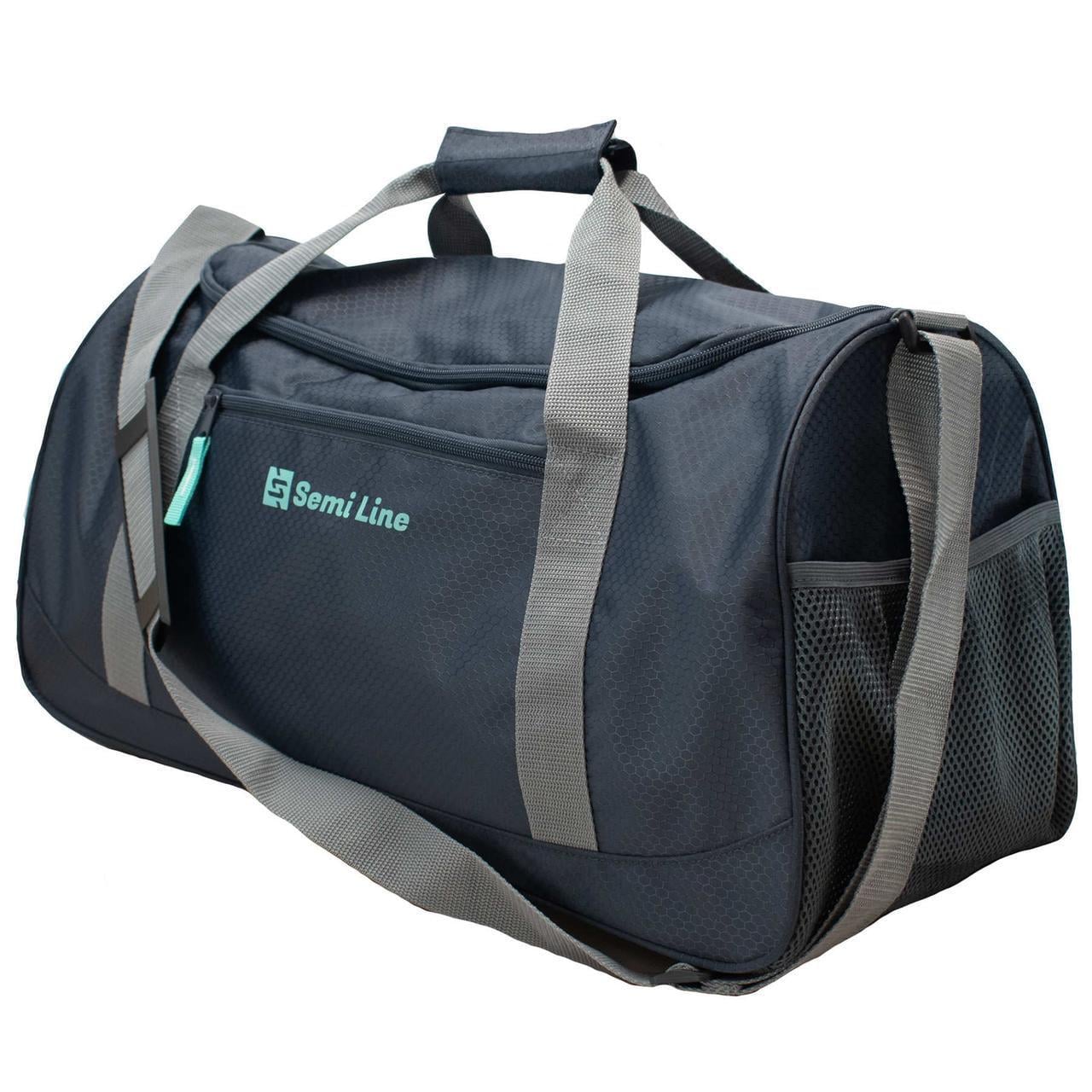 Сумка дорожня SEMI LINE 40 Navy/Grey (A3043-4)