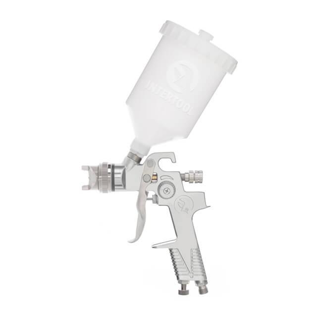 Фарбопульт пневматичний Intertool PT-0106 HVLP форсунка 1,3 мм верхній пластиковий бачок 600 мл 3 бар (1498688290) - фото 6 Фарбопульт пневматичний Intertool PT-0106 HVLP форсунка 1,3 мм верхній пластиковий бачок 600 мл 3 бар (1498688290) - фото 6