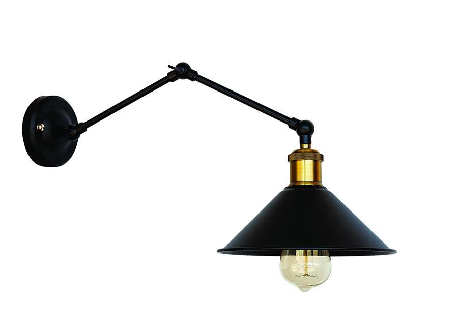 Бра настенная Loft 707WZ103F-1 BK