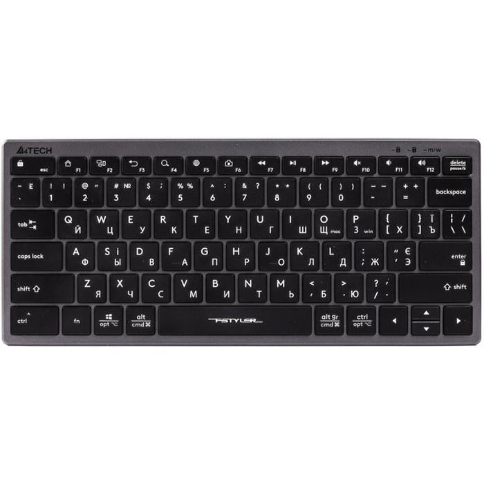 Клавіатура дротова A4Tech Fstyler FX-51 Grey (134985)