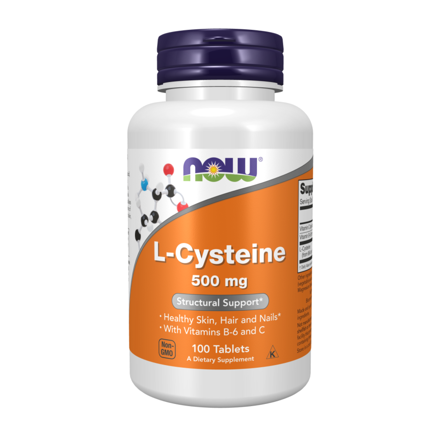Диетическая добавка Now L-Cysteine 500 мг 100 таблеток