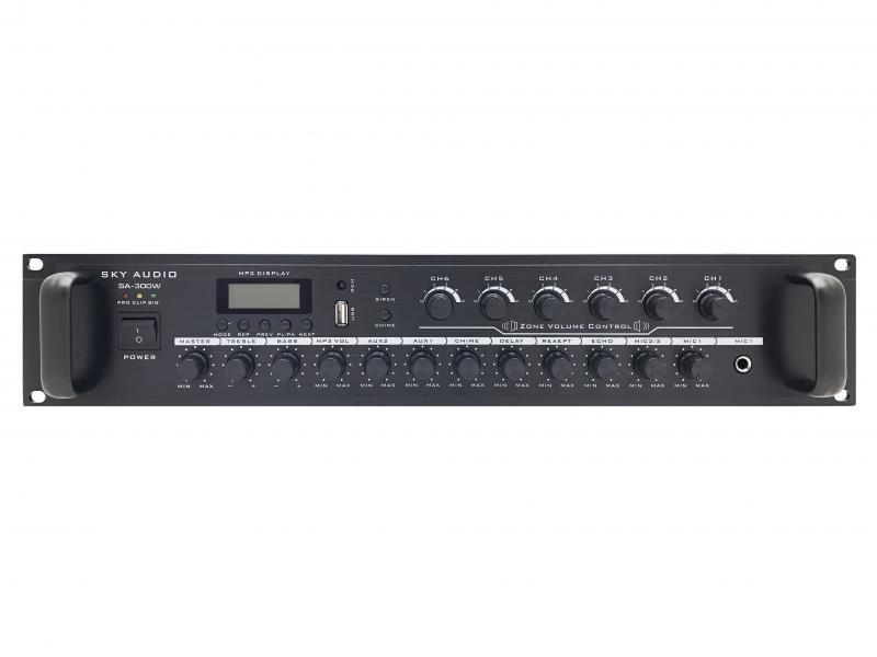 Трансляционный усилитель мощности Sky Sound SA-300W 6-Zone