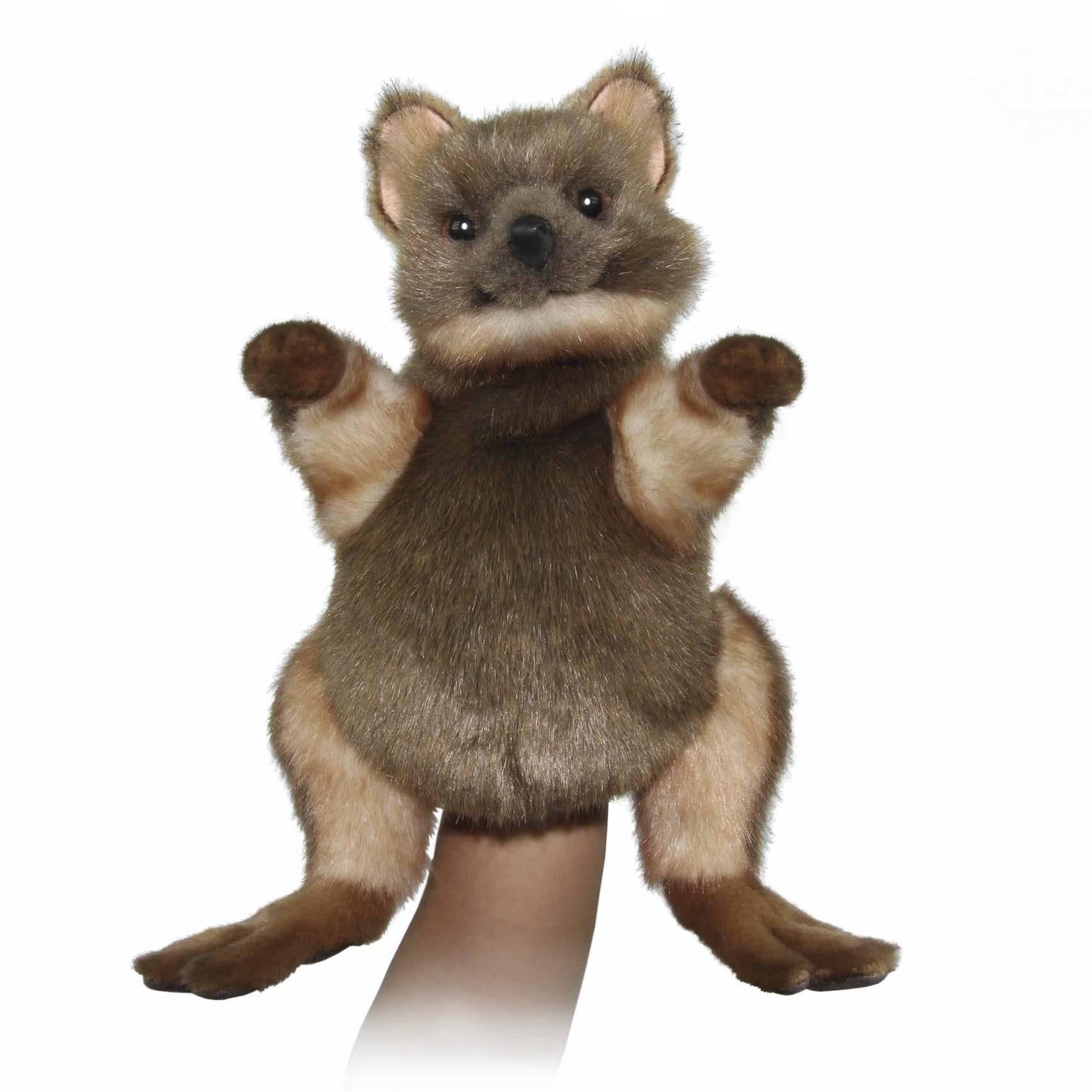 Мягкая игрушка на руку Hansa серия Puppet Квока 26х23 см (8225)