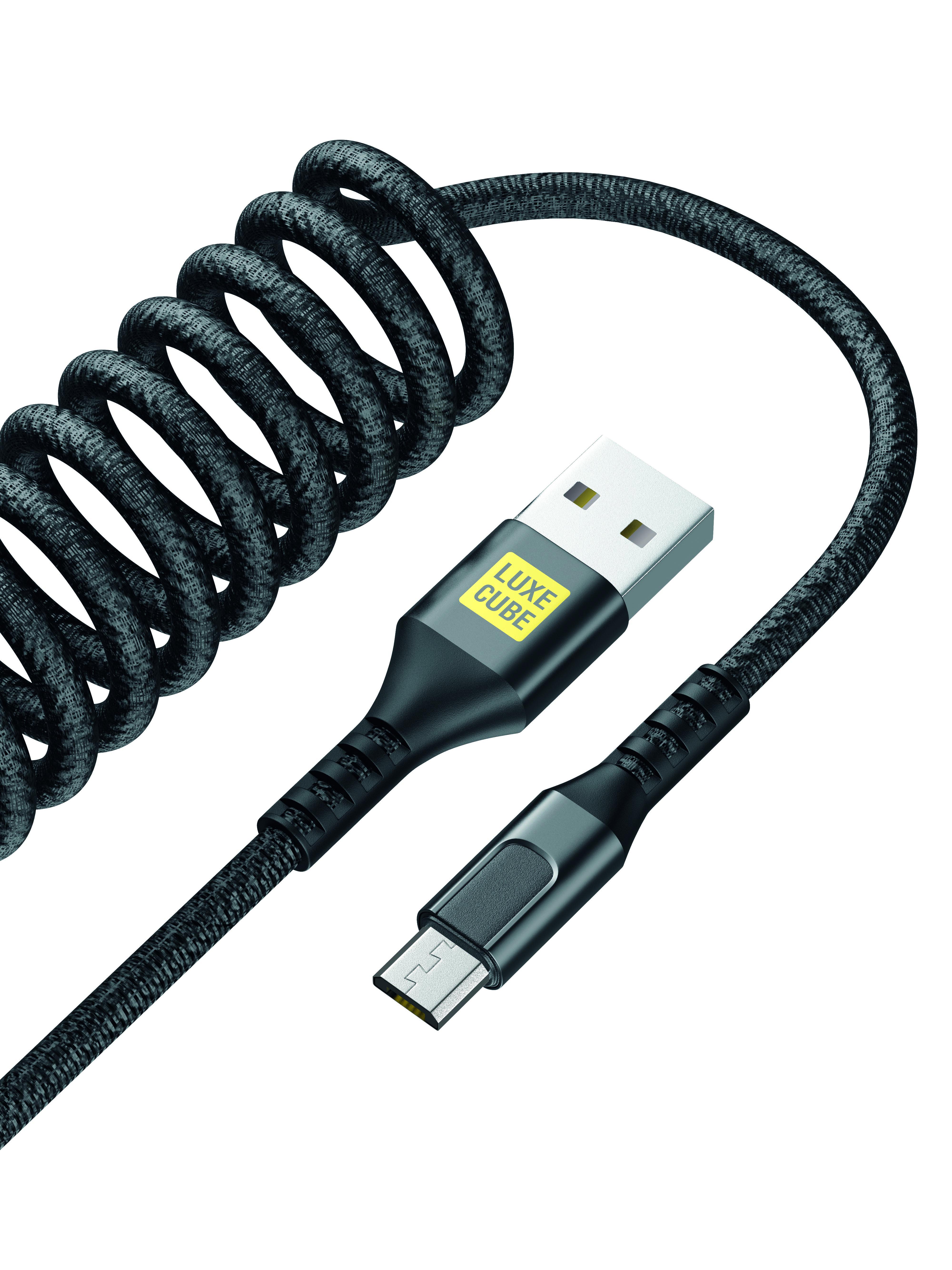 Кабель Dynamic Micro USB 150 см Чорний (8461537)