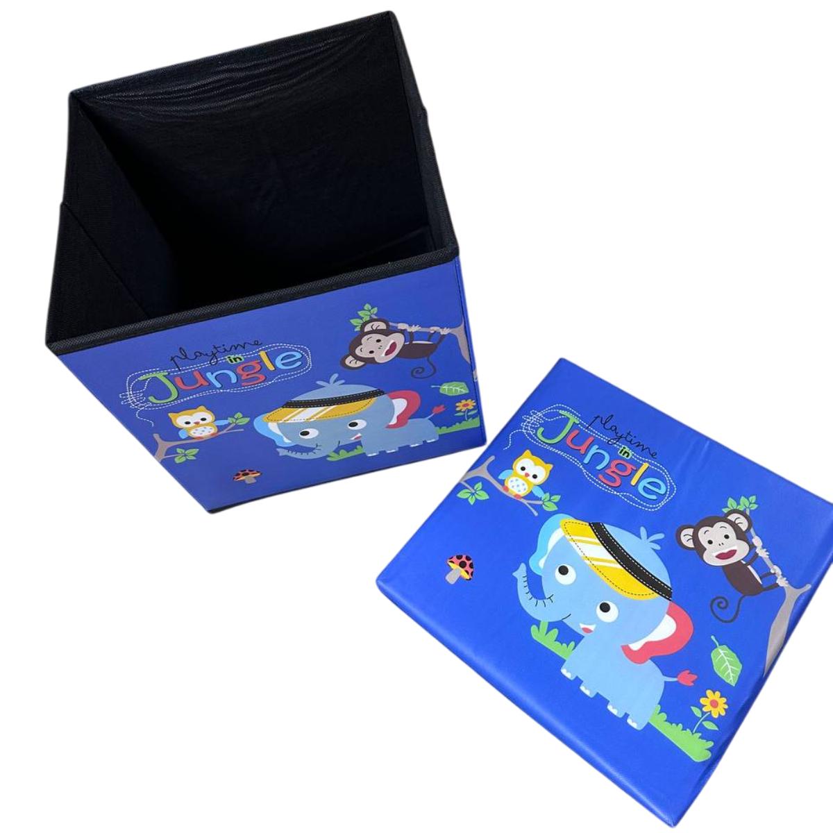 Коробка-пуф Pouf Box для зберігання іграшок/речей 30х30х30 см (R33429) - фото 5