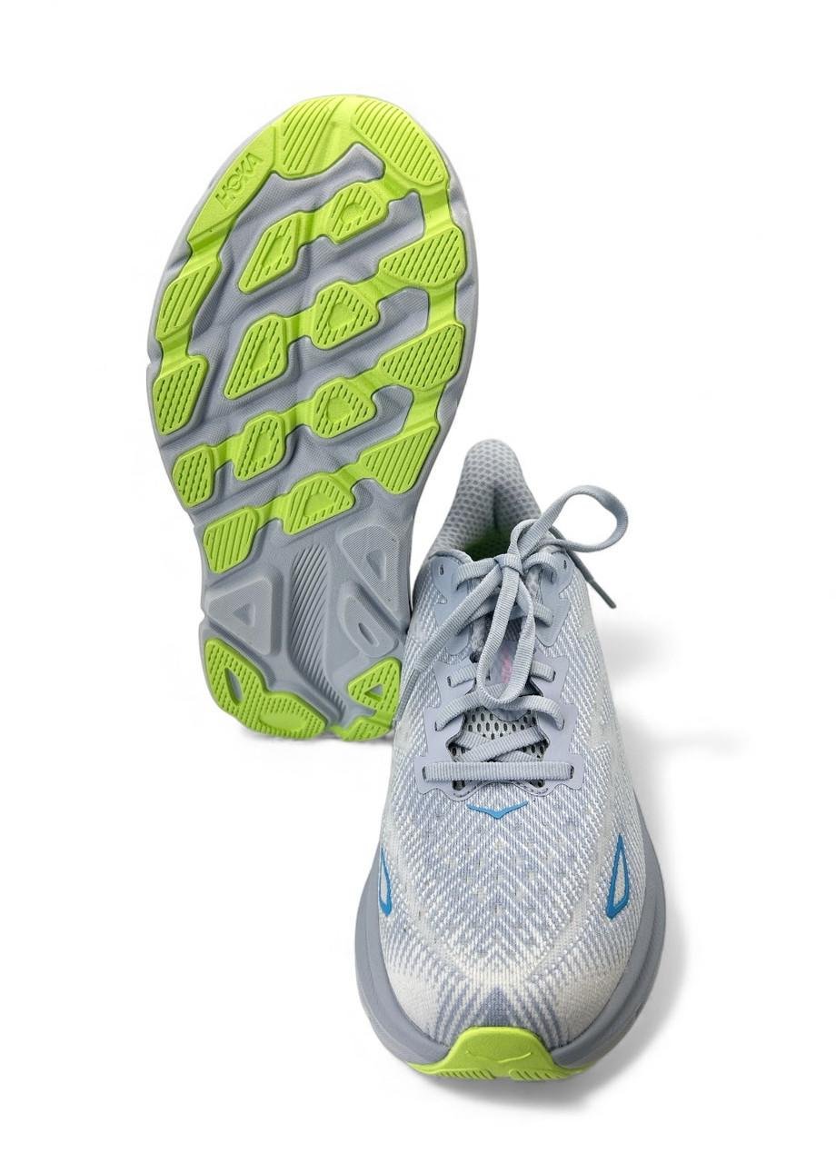 Кросівки жіночі Hoka One Clifton 9 Wide 1132211 Glls р. 40,5 25,5 см Блакитно-сірий (30644536) - фото 5 Кросівки жіночі Hoka One Clifton 9 Wide 1132211 Glls р. 40,5 25,5 см Блакитно-сірий (30644536) - фото 5