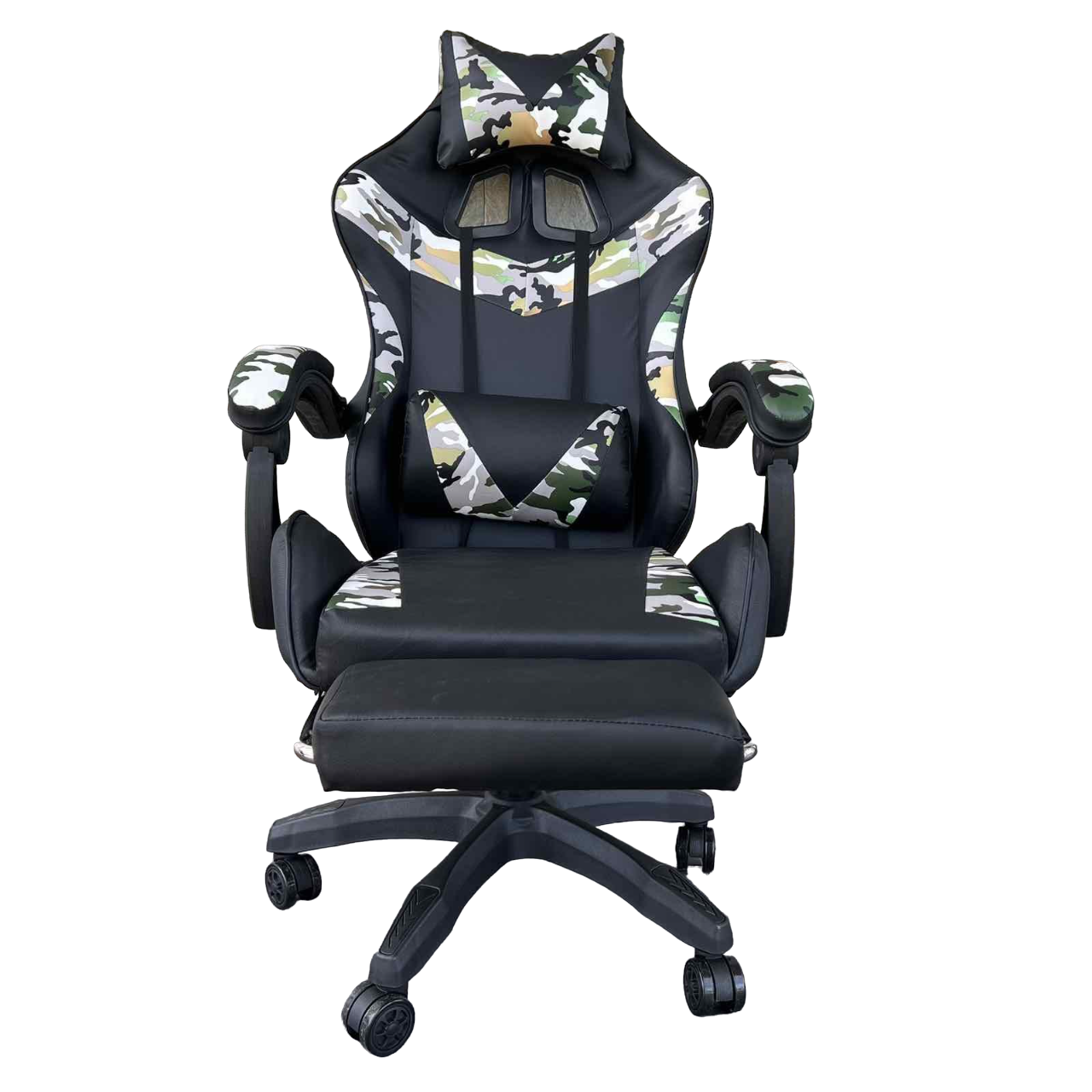 Кресло геймерское Prestige 730 moro Черно-зеленый камуфляж - фото 1 Кресло геймерское Prestige 730 moro Черно-зеленый камуфляж - фото 1