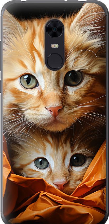 Чехол на Xiaomi Redmi 5 Plus Котики 2 (5664u-1347-42517)