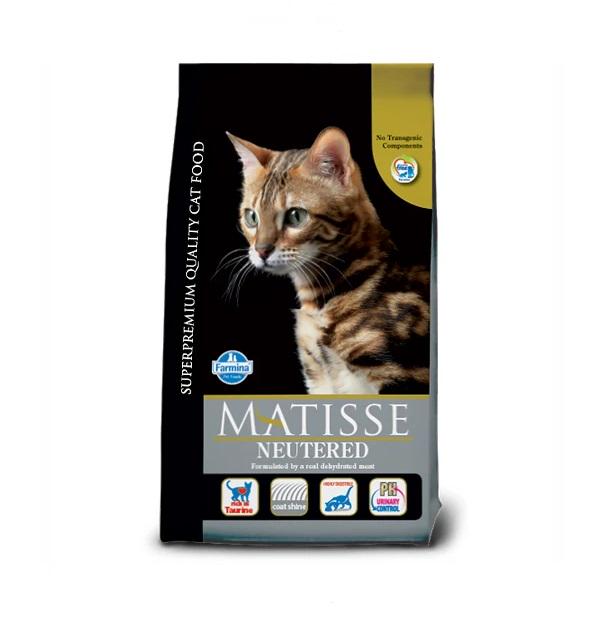 Корм сухой Farmina Matisse Neutered Chicken с курицей для стерилизованных кошек и кастрированных котов 10 кг (8010276030139) Корм сухой Farmina Matisse Neutered Chicken с курицей для стерилизованных кошек и кастрированных котов 10 кг (8010276030139)