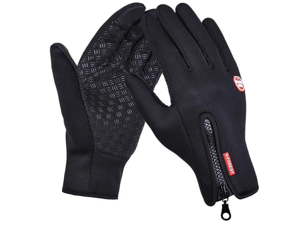 Велоперчатки Windstopper зимние флисовонеопреновые с силиконовыми насечками S (1005-770-00)