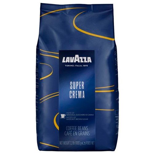 Кава в зернах Lavazza Super Crema 1 кг