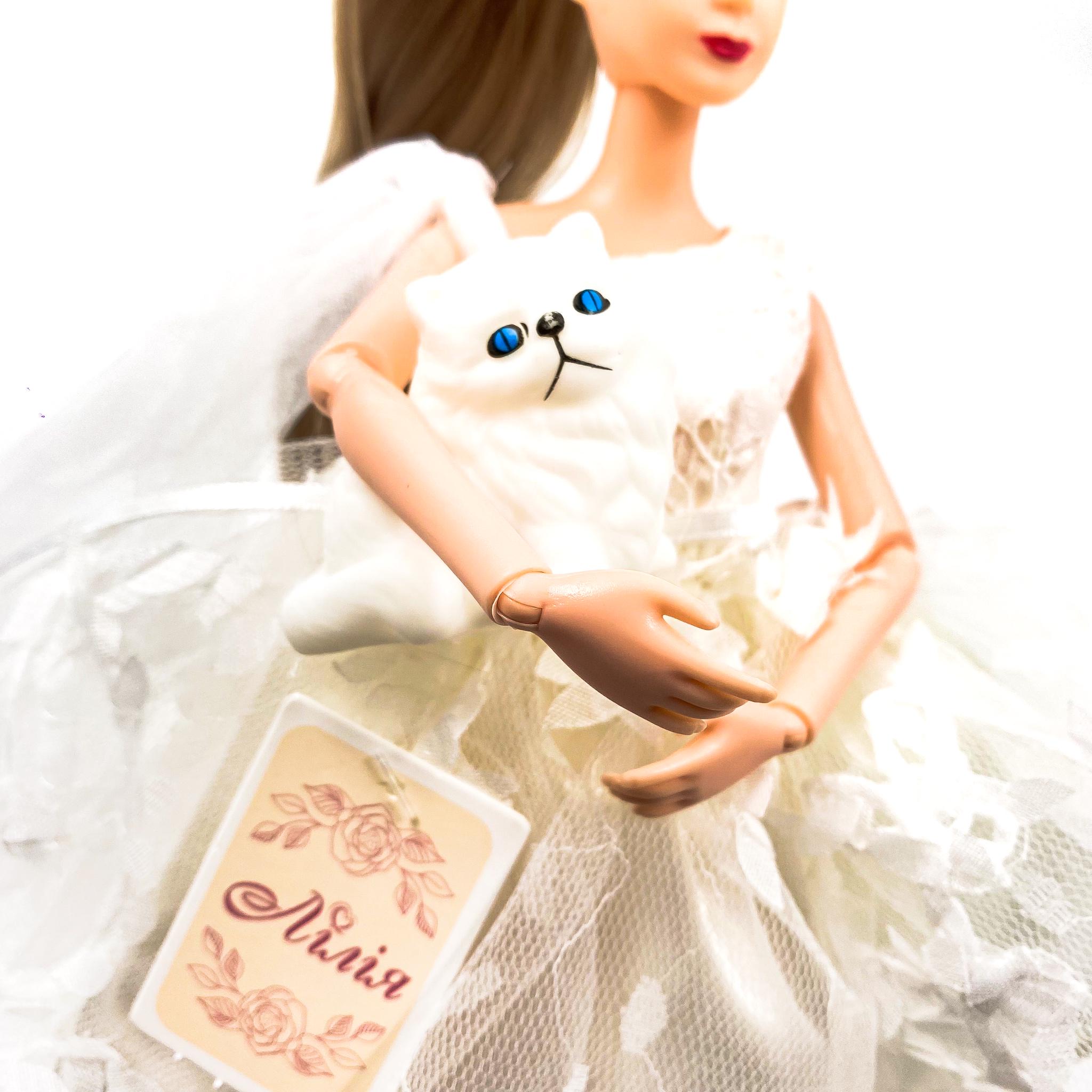 Лялька TK Group 30 см Принцеса ніжність з довгим волоссям та домашнім вихованцем (111708) - фото 2 Лялька TK Group 30 см Принцеса ніжність з довгим волоссям та домашнім вихованцем (111708) - фото 2