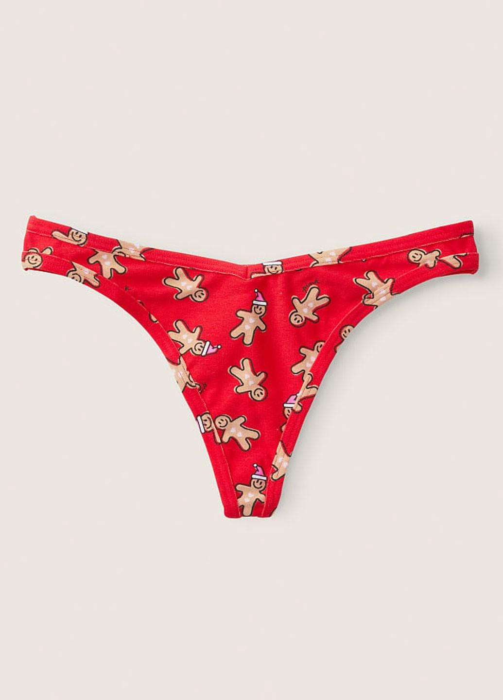 Трусики Victoria's Secret M Красный (3560000398870QFGM)