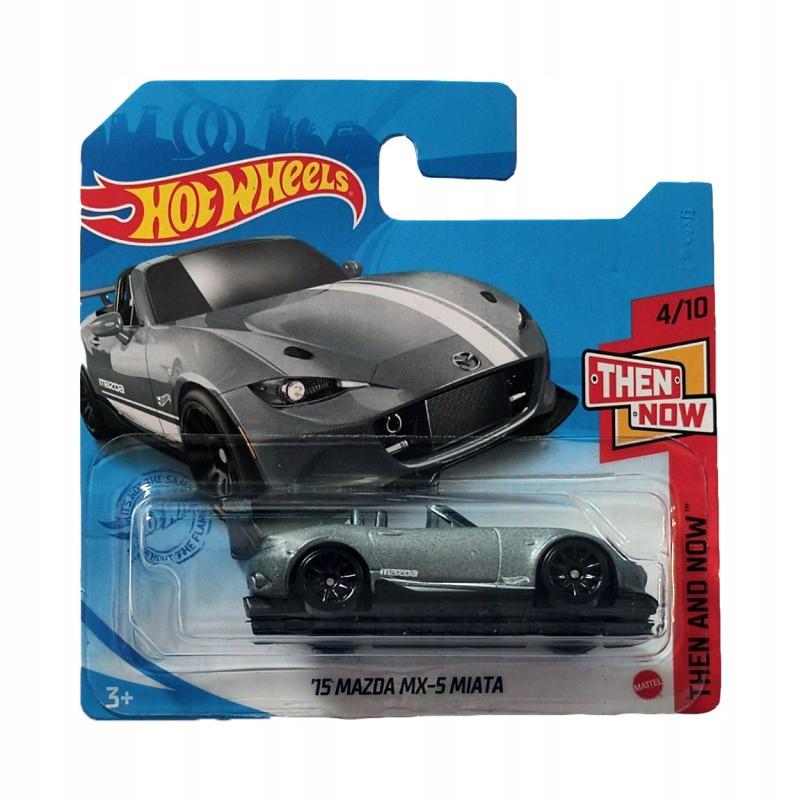 Машинка базовая Hot Wheels серии Then And Now 4/10 75 Mazda MX-5 Miata 2021