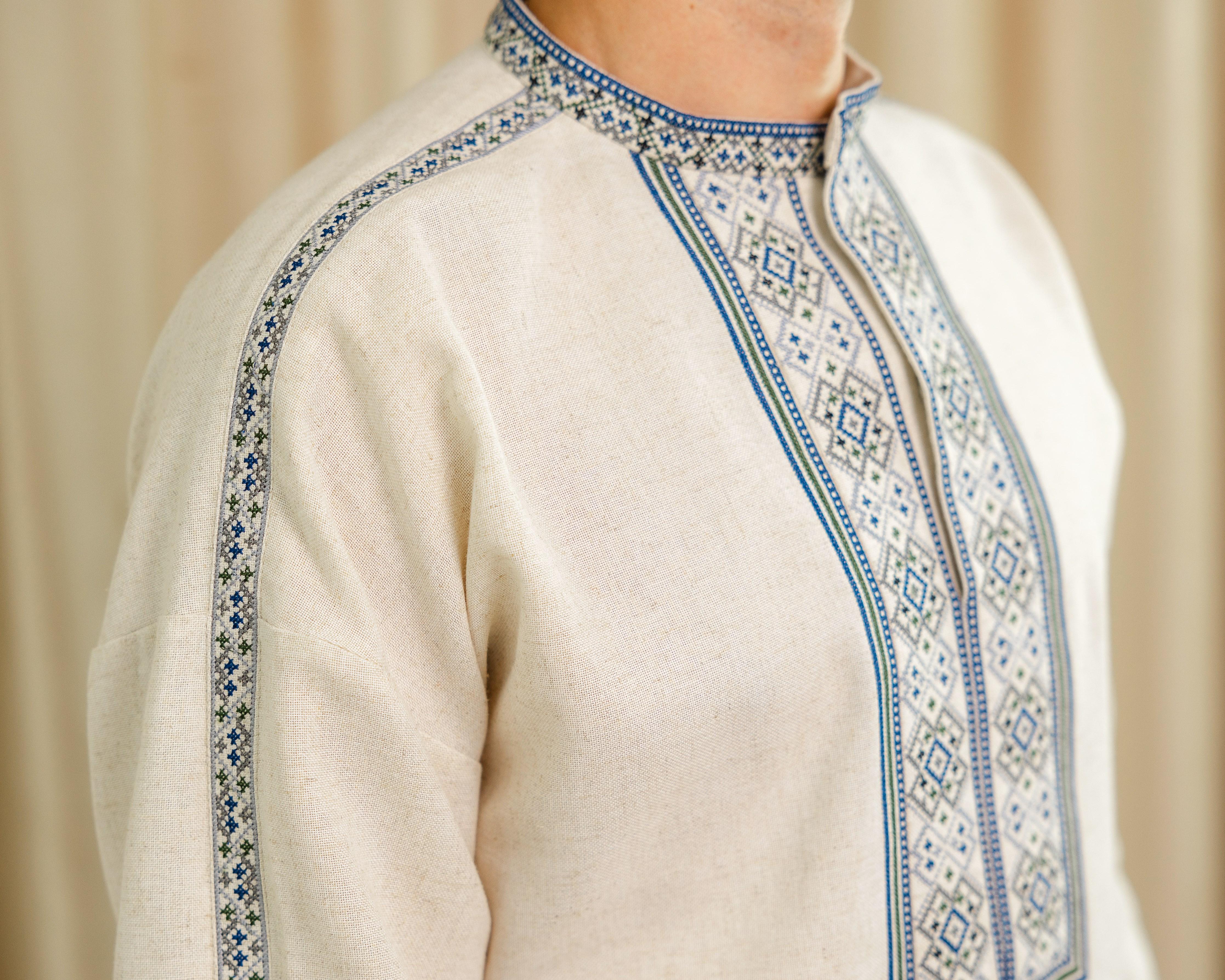 Рубашка-вышиванка мужская XRmaster Сокол 3XL (0002201-XXXL) - фото 8