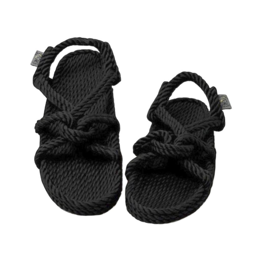 Cандали плетеные с каната Nomadic State Of Mind Mountain Momma р. 42 Black (25111557) - фото 3 Cандали плетеные с каната Nomadic State Of Mind Mountain Momma р. 42 Black (25111557) - фото 3