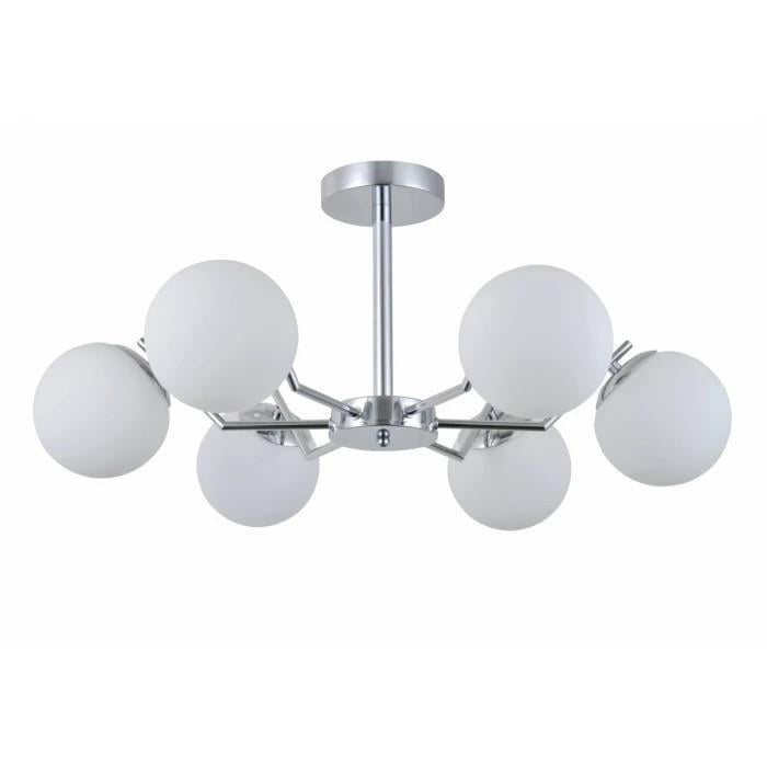 Люстра потолочная Sirius на 6 плафонов G 74534/6 CR Хром (G 74534/6 CR)
