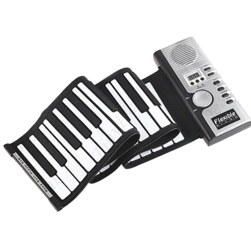 Синтезатор MIDI гнучкий 61 клавіша 128 мелодій USB (359719) - фото 2 Синтезатор MIDI гнучкий 61 клавіша 128 мелодій USB (359719) - фото 2