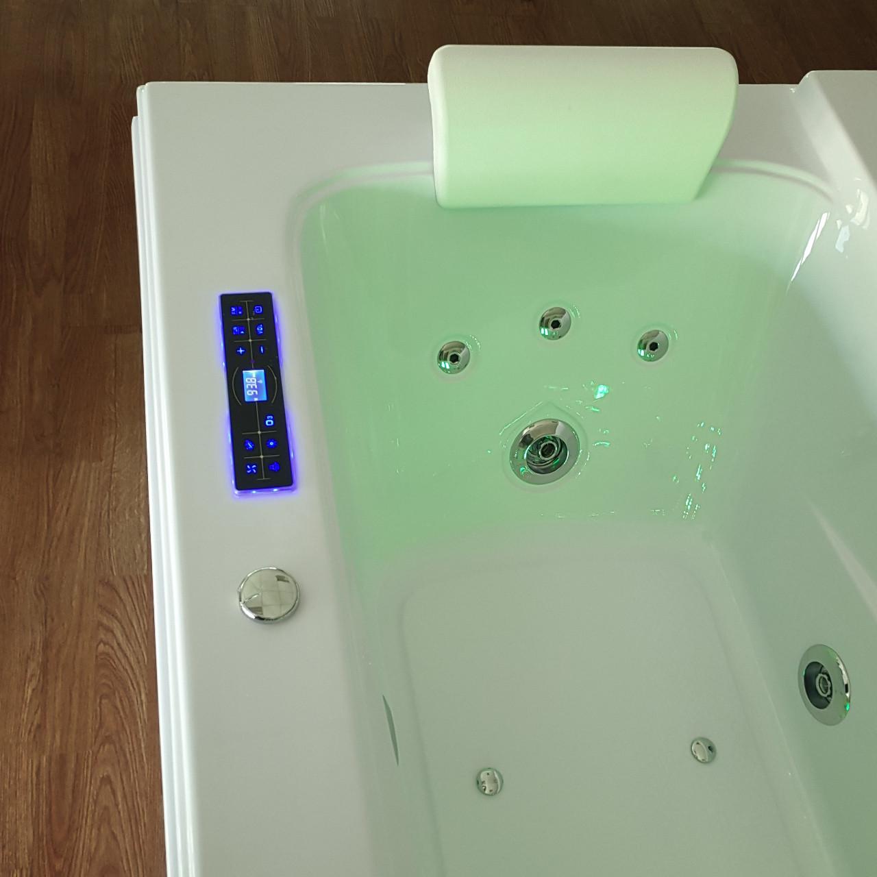 Ванна акриловая Iris с гидромассажем и аэромассажем TLP-679 new 170х90х67 см - фото 9