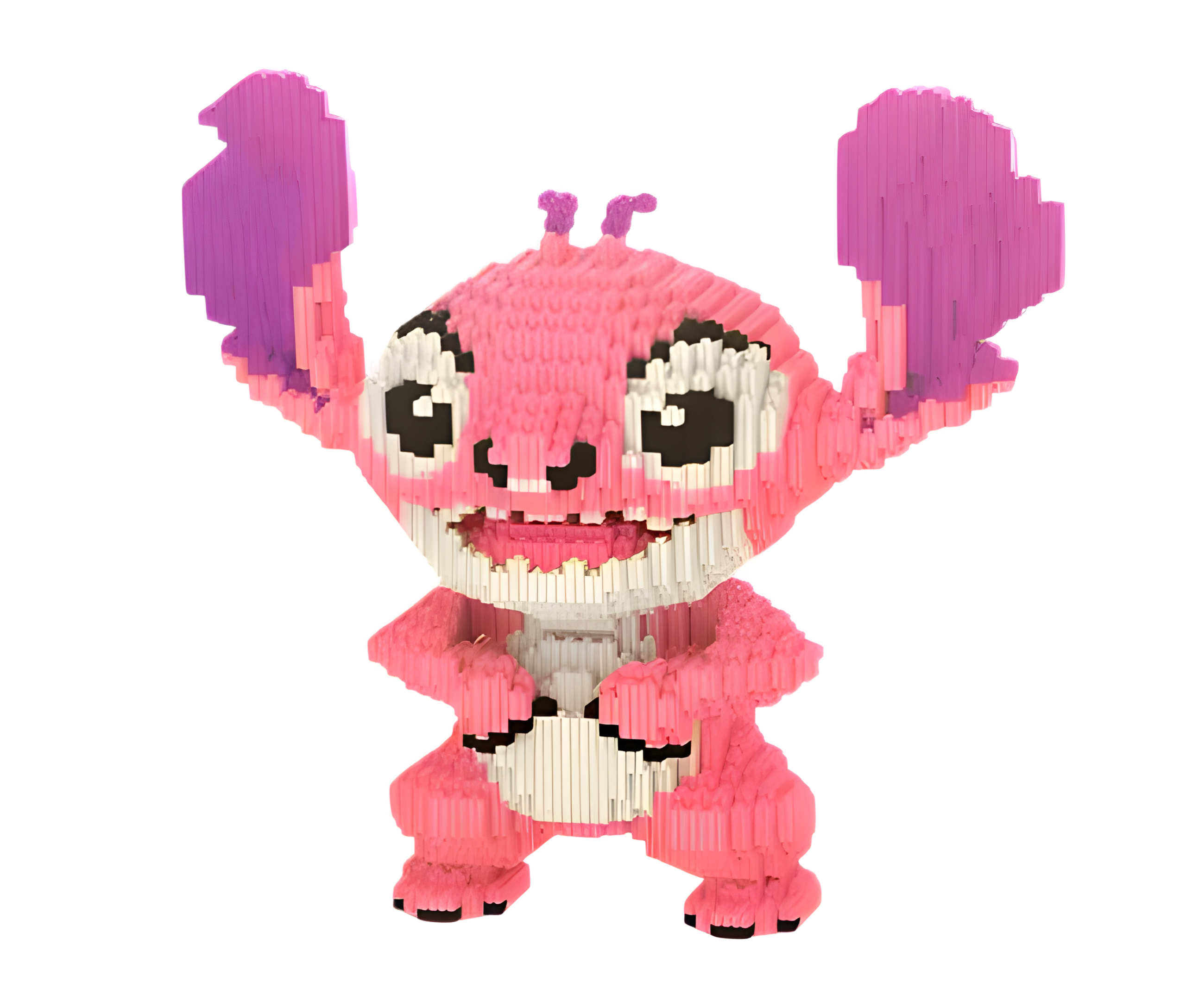 Конструктор Magic Blocks Стич Angel Розовый 4000 деталей (8171)