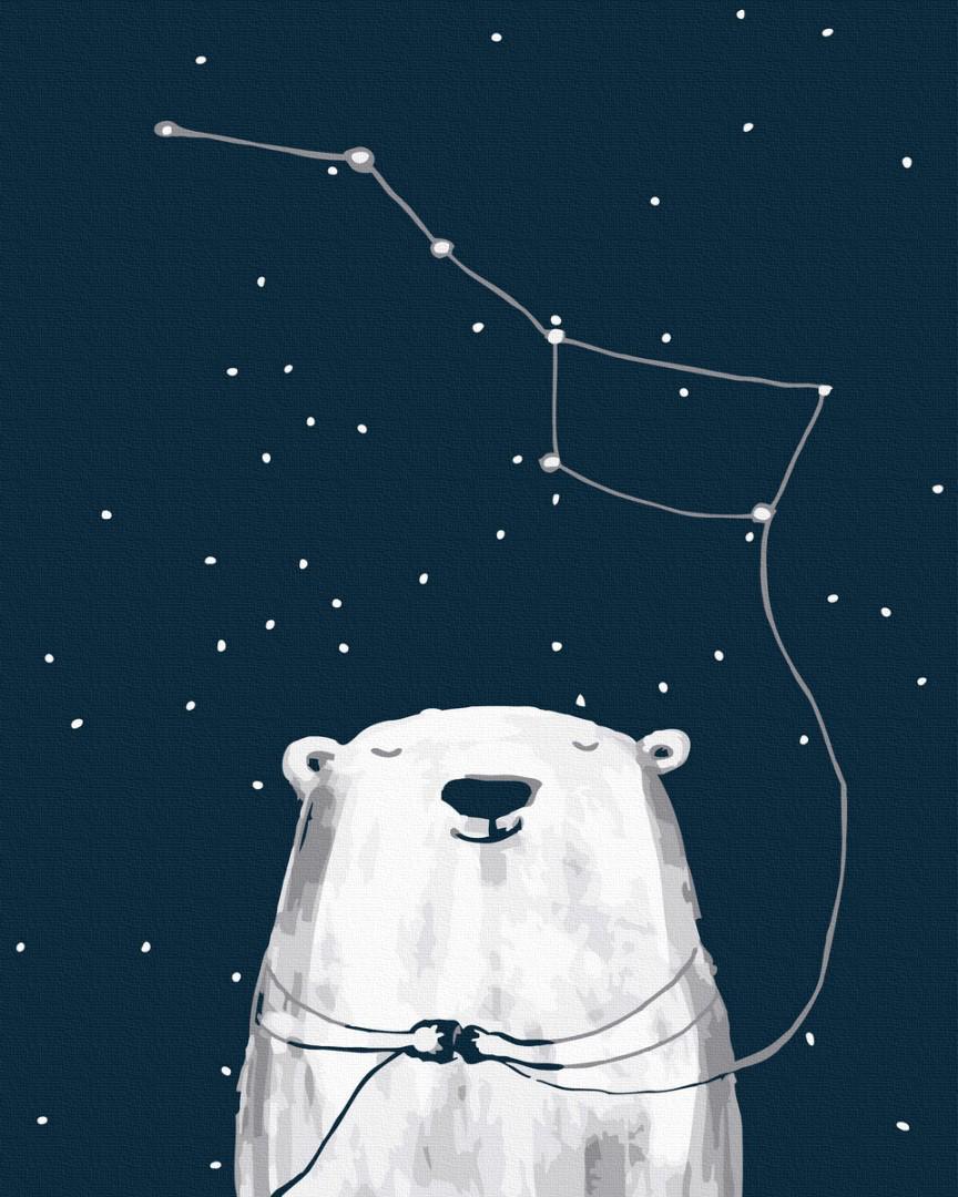 Картина по номерам Brushme Умка на севере 40х50 см (GX22684) Картина по номерам Brushme Умка на севере 40х50 см (GX22684)