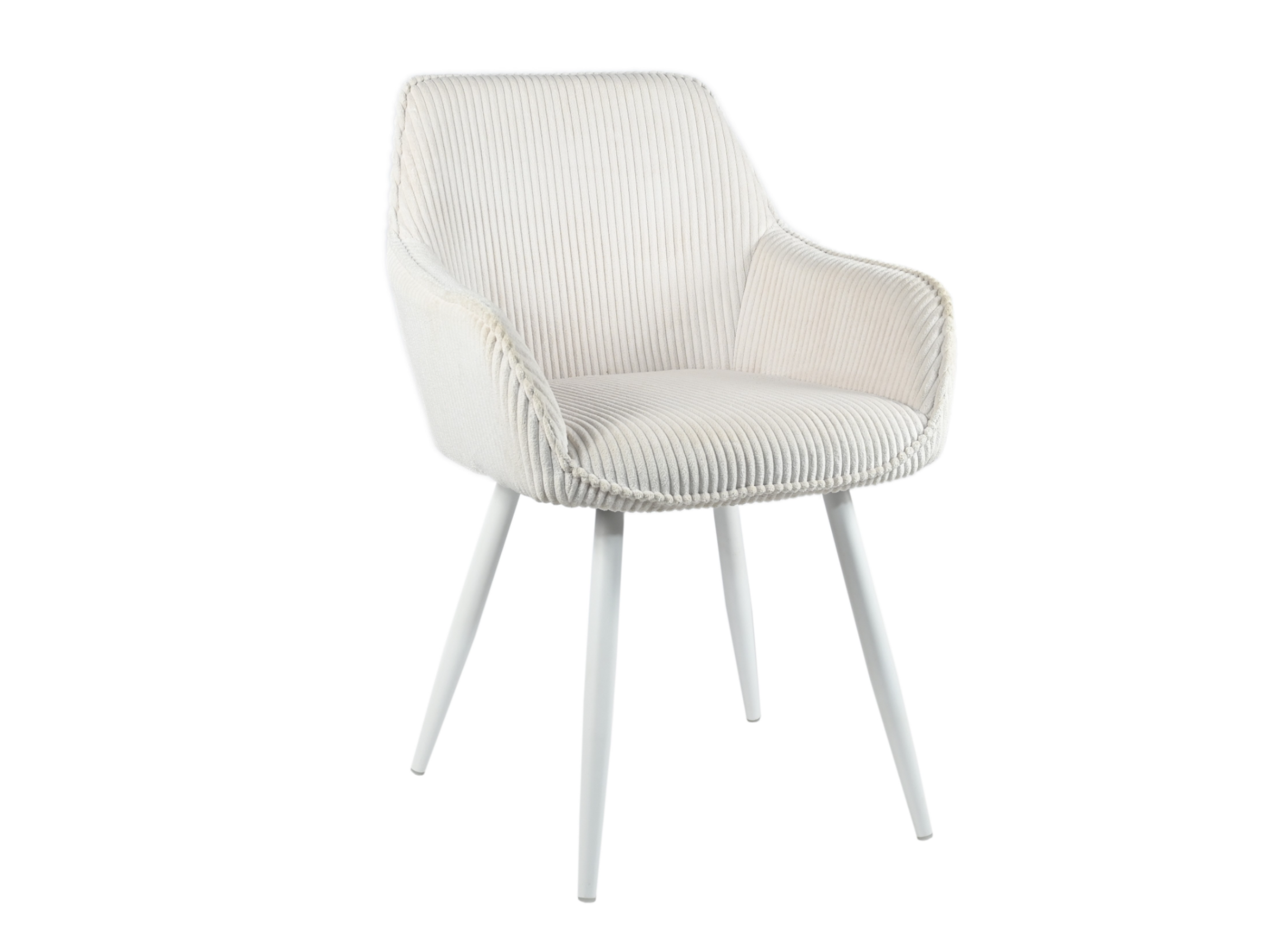 Стілець обідній Vetro Mebel Білий антик/Білий (M-240) - фото 1 Стілець обідній Vetro Mebel Білий антик/Білий (M-240) - фото 1