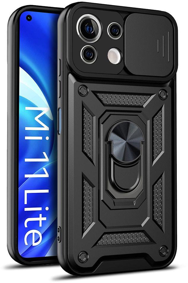 Чехол с защитой камеры 3DGuard Xiaomi Mi 11 Lite 5G Black (32485-2B) Чехол с защитой камеры 3DGuard Xiaomi Mi 11 Lite 5G Black (32485-2B)