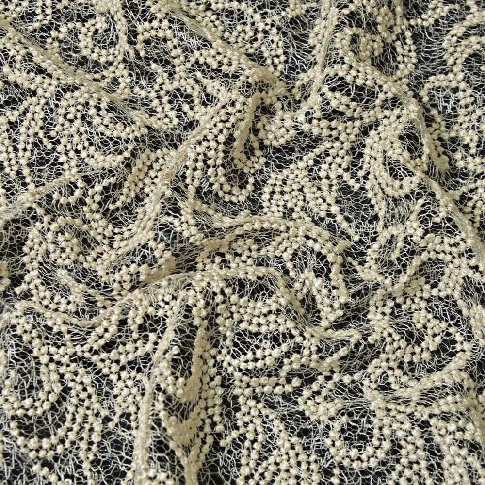 Ткань гипюр Venezia крем