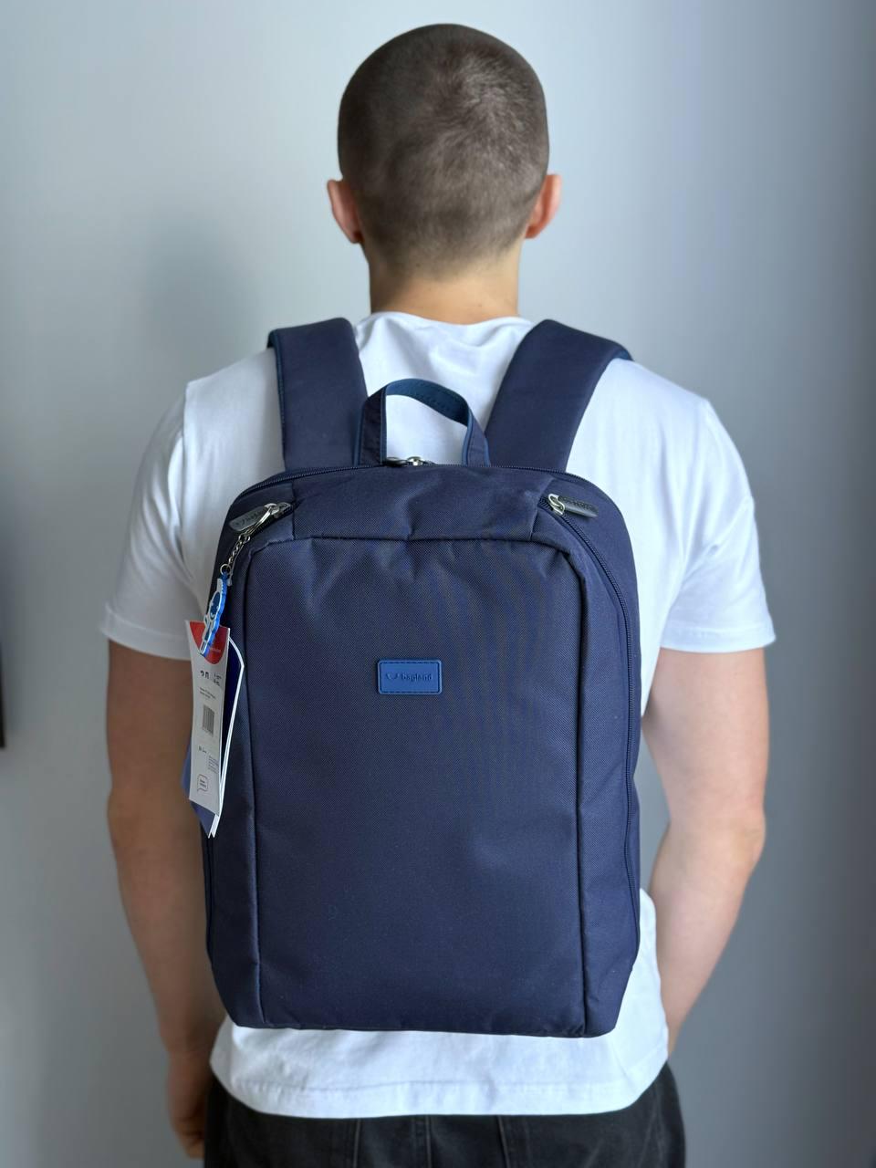 Рюкзак для ноутбука Bagland joseph водонепронекний Синій (12311)