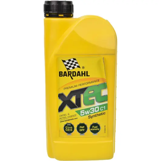 Моторное масло Bardahl XTEC C1 5W-30 1 л (36861)