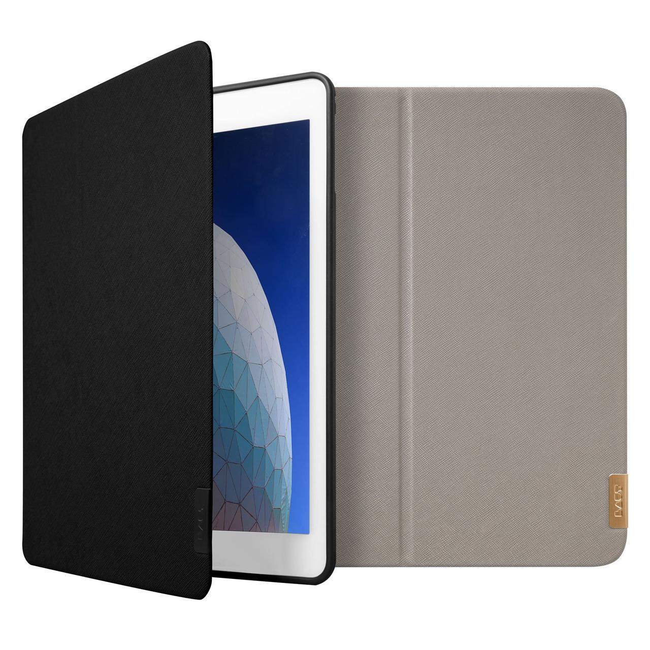 Чехол-книжка LAUT Prestige Folio for iPad 10.2 2019/iPad 8th Gen 2020 with Pencil Slot, Gray (L_IPD192_PR_T) - фото 5