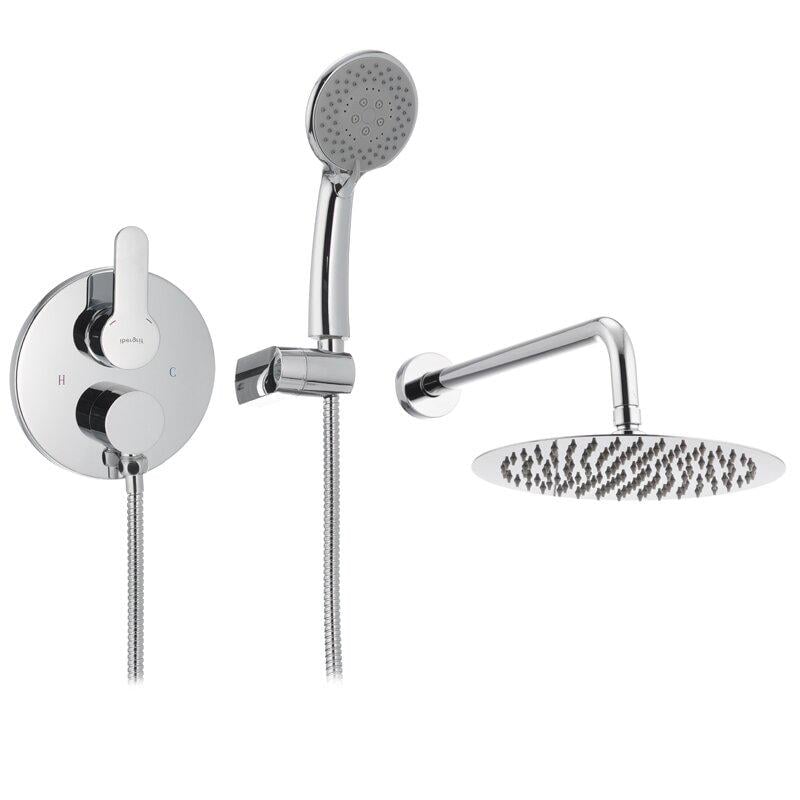 Душевая система скрытого типа IBERGRIF SQUARE IB0083 Хром (64209)