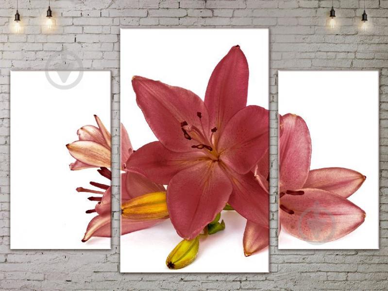 Модульная картина ArtStar цветы Лилия ADFL0101 размер 45 х 70 см