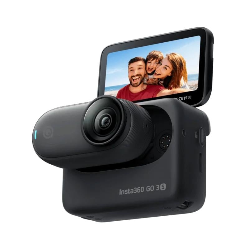 Екшн-камера Insta360 GO 3S зі стабілізацією FlowState Чорний (6970357857494)