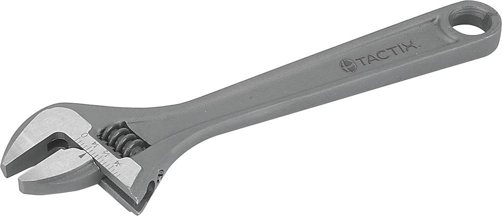 Ключ разводящий Tactix усиленная сталь Cr-V 300 мм (INSKLKLRZ300000HT0)