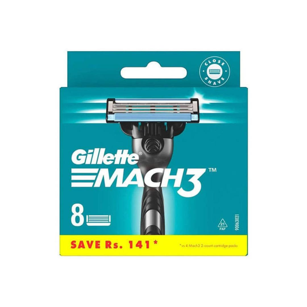Леза змінні Gillette Mach 3 8 шт. (26755642)